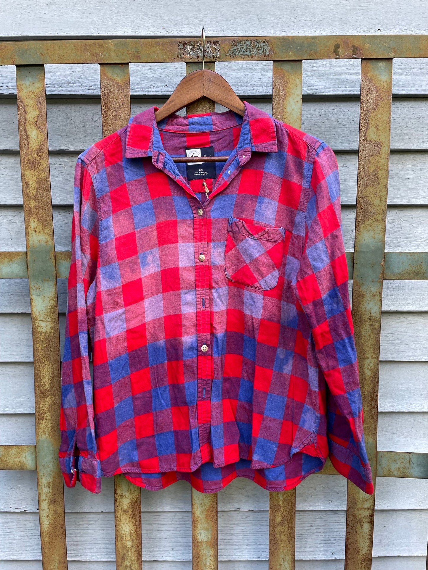 Lightweight Flannel with Flowers
