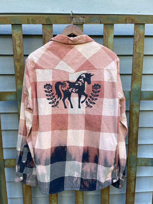 Horse Flannel Shirt