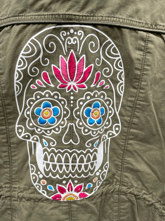 Sugar Skull Utility Jacket