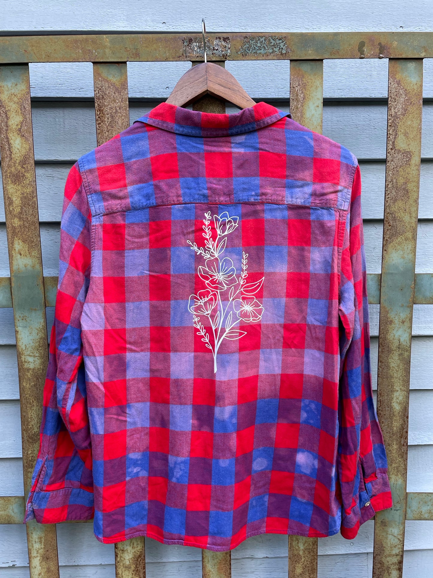 Lightweight Flannel with Flowers