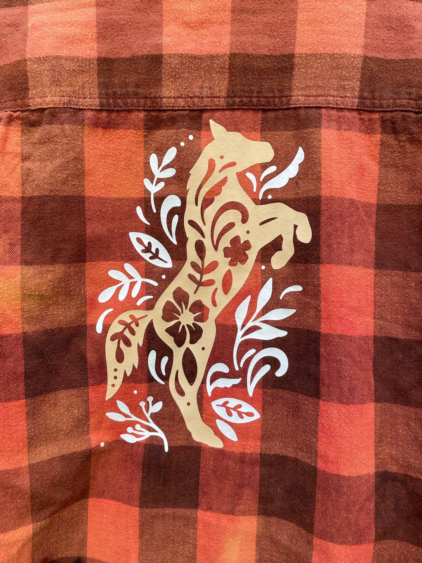 Rearing Horse Flannel Shirt